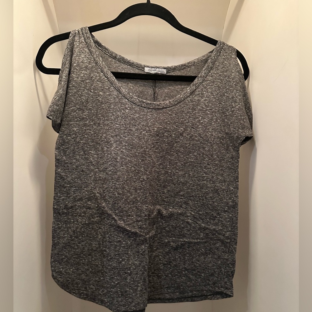 Gray Women's Top